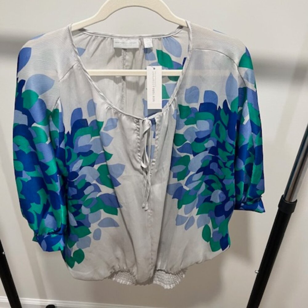 Floral Grace Stretch Tee